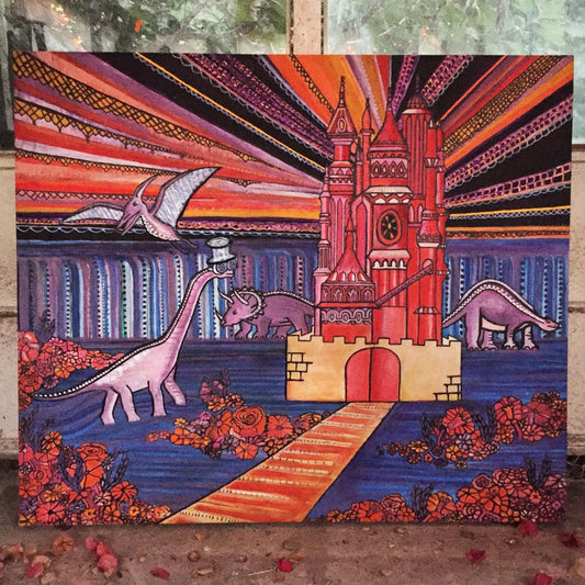 Dinoland Painting